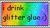 glitter-glue